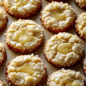 Delicious Kentucky Butter Cake Cookies on a plate with a soft texture